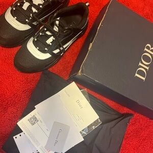 Dior Men's Monochrome Sneakers